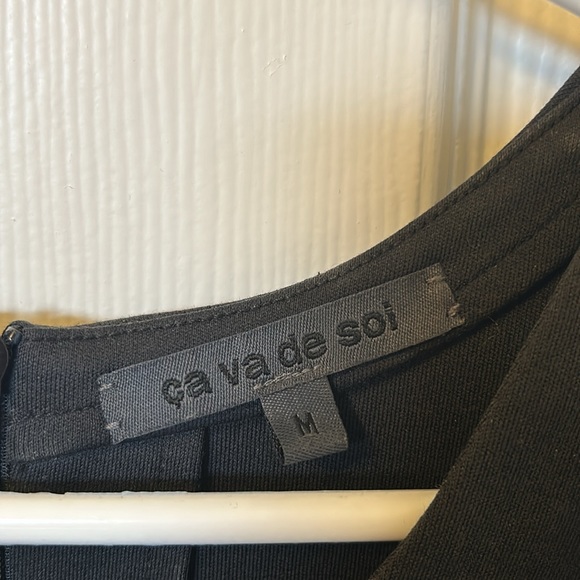 Black cotton tee - Picture 2 of 4